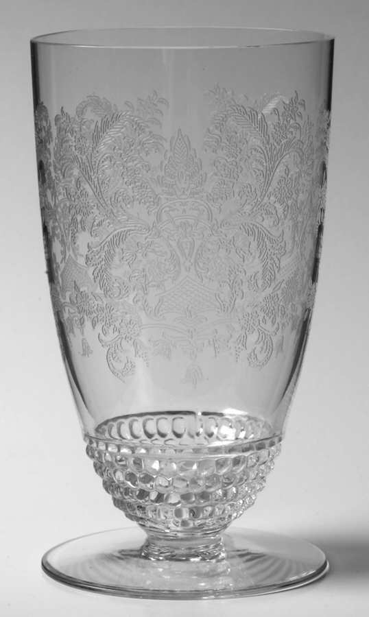 Royal Lace Clear (Etched) Iced Tea by Duncan & Miller-1