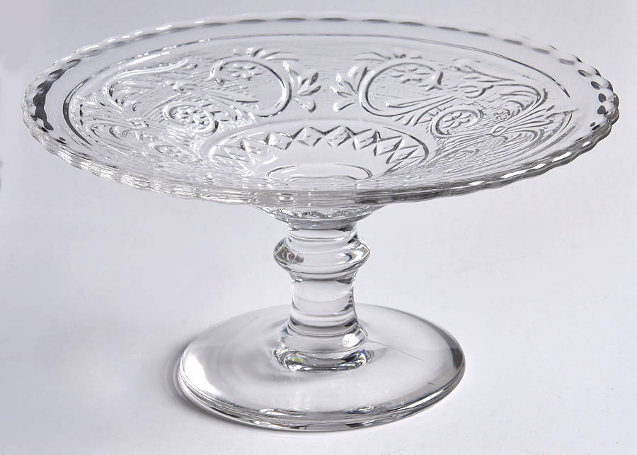 Sandwich Clear (Stem 41) Cheese Stand by Duncan & Miller-1