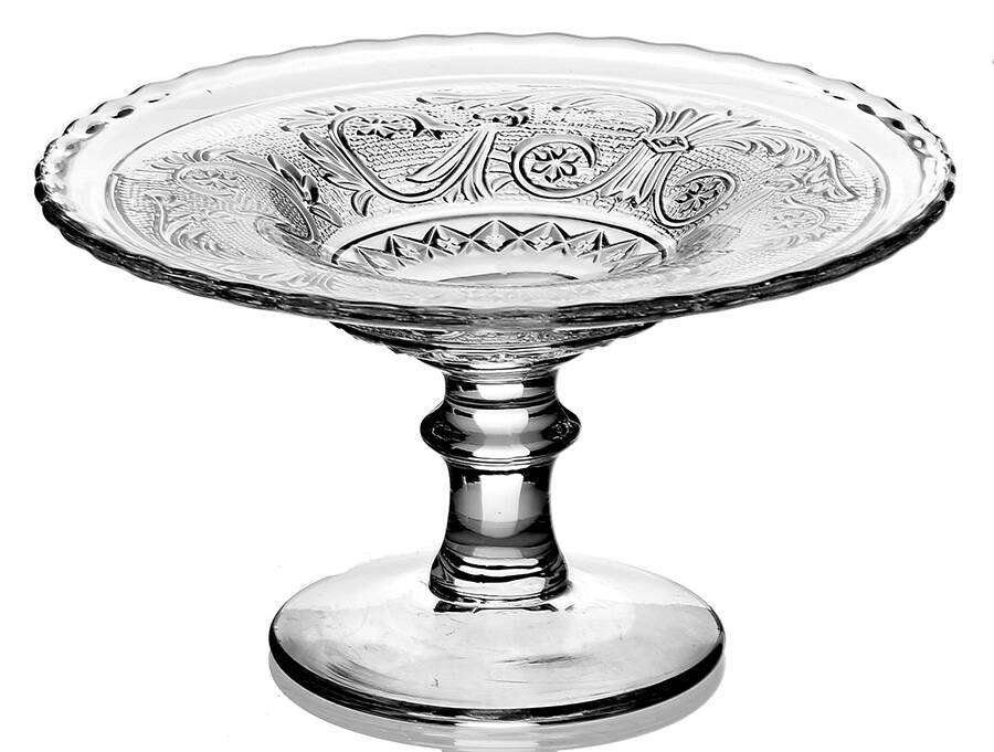 Sandwich Clear (Stem 41) Cheese Stand by Duncan & Miller-1