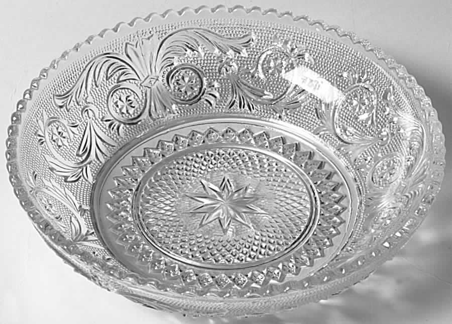Sandwich Clear (Stem 41) Small Dessert Bowl by Duncan & Miller-1