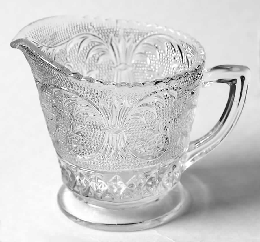 Sandwich Clear (Stem 41) Mini Creamer by Duncan & Miller-1