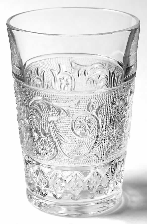 Sandwich Clear (Stem 41) 10 Oz Flat Tumbler by Duncan & Miller-1