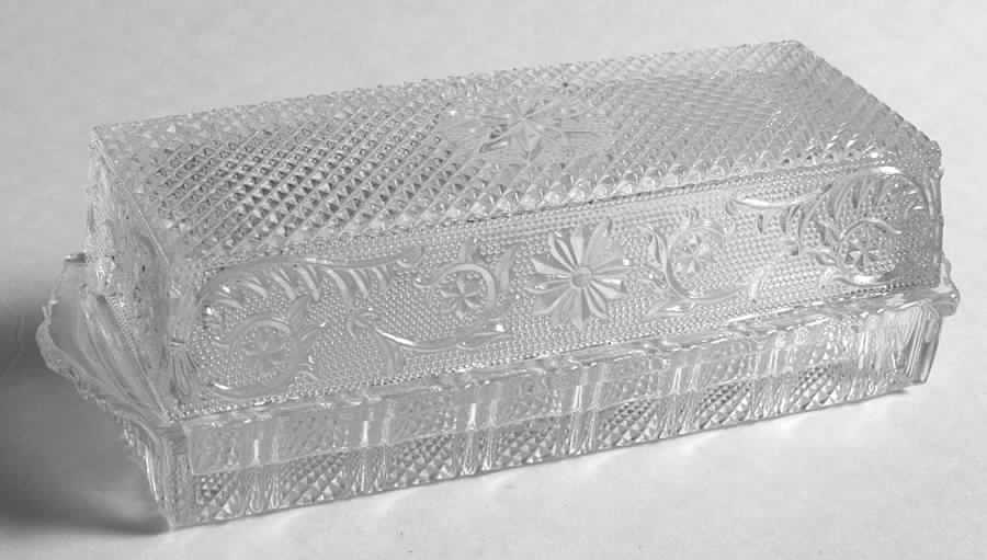 Sandwich Clear (Stem 41) 1/4 Pound Covered Butter by Duncan & Miller-1