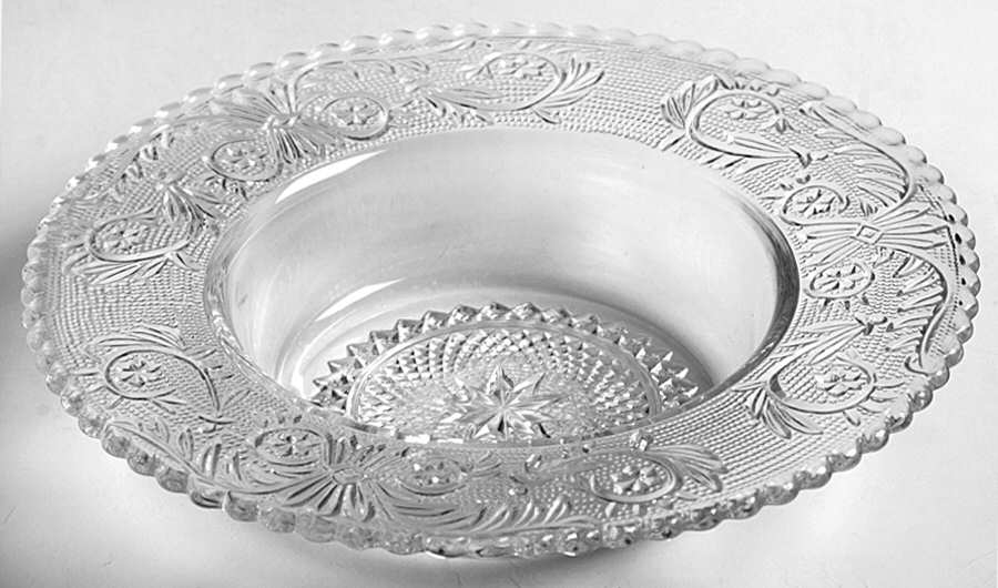 Sandwich Clear (Stem 41) 6" Grapefruit Bowl by Duncan & Miller-1