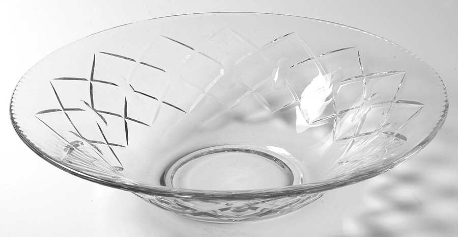 Sheffield (Cut) 12" Flared Bowl by Duncan & Miller-1