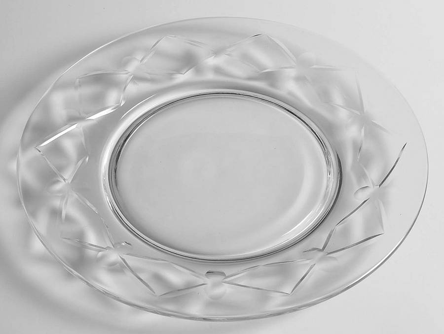 Sheffield (Cut) Luncheon Plate by Duncan & Miller-1