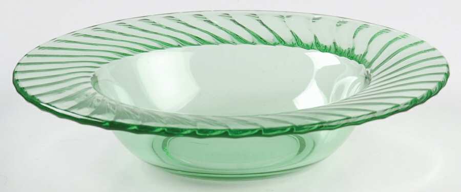 Spiral Flutes Green Baked Apple by Duncan & Miller-1