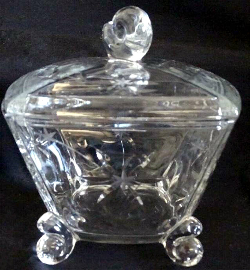 Starlight Candy Jar & Lid by Duncan & Miller-1
