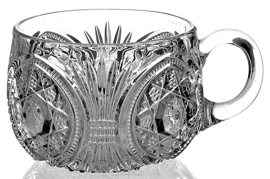 Starred Loop Clear Punch Cup by Duncan & Miller-1
