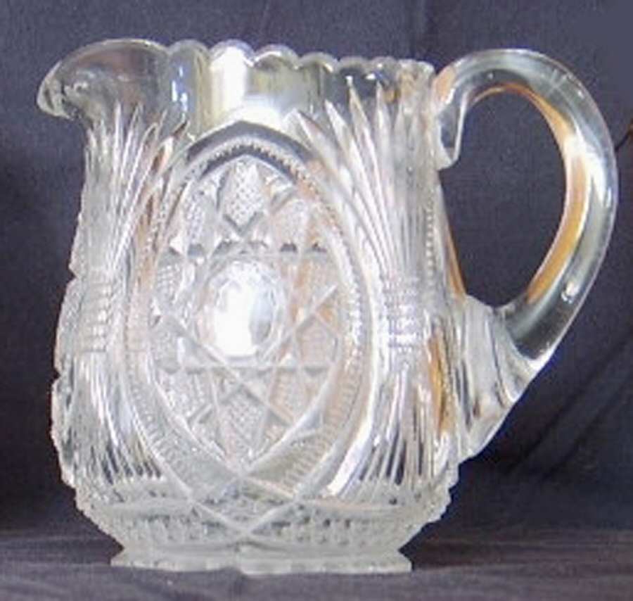 Starred Loop Clear Creamer by Duncan & Miller-1