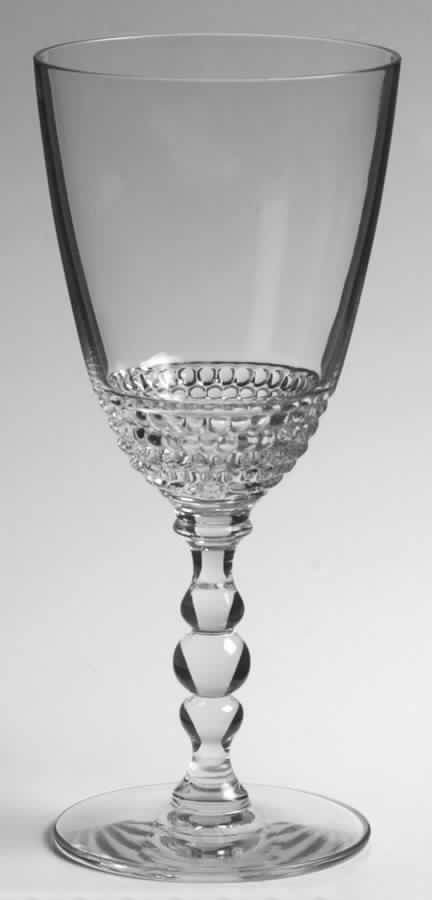 Teardrop Clear (Stem 5301 301) Water Goblet by Duncan & Miller-1