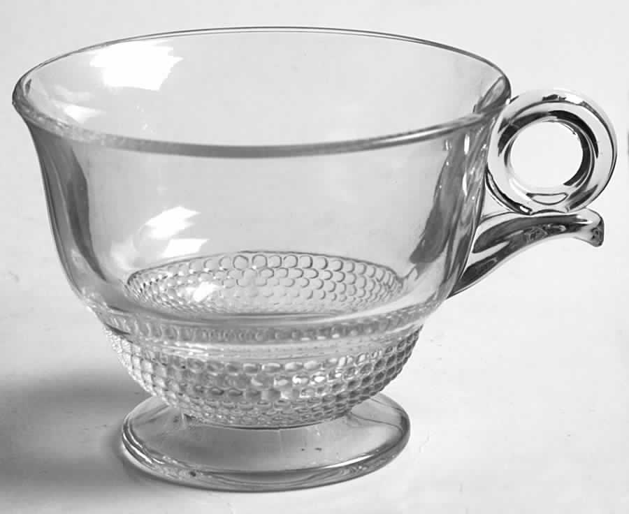 Teardrop Clear (Stem 5301 301) Cup Only by Duncan & Miller-1