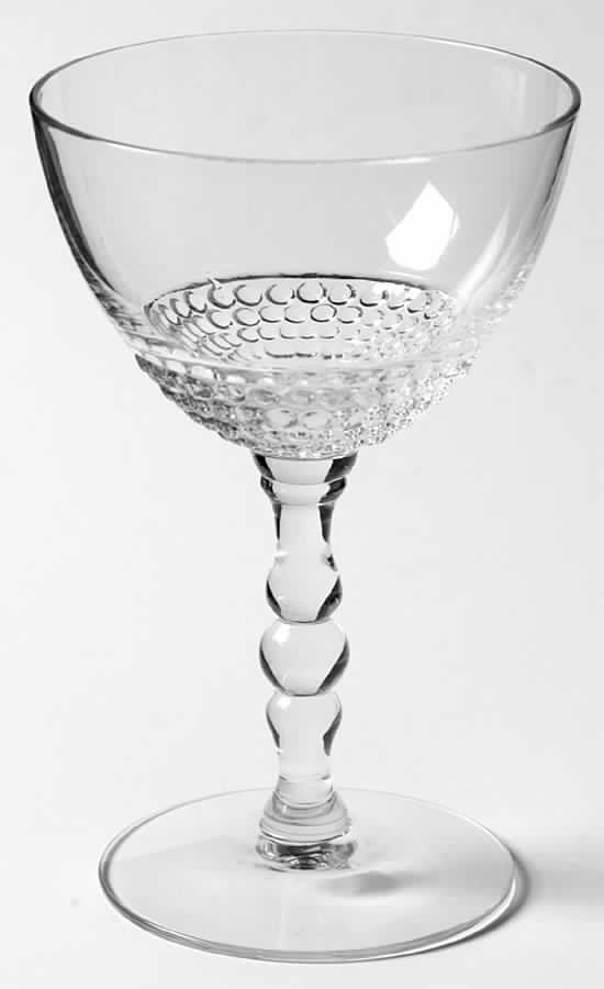 Teardrop Clear (Stem 5301 301) Liquor Cocktail by Duncan & Miller-1