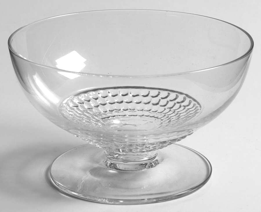 Teardrop Clear (Stem 5301 301) Low Sherbet by Duncan & Miller-1