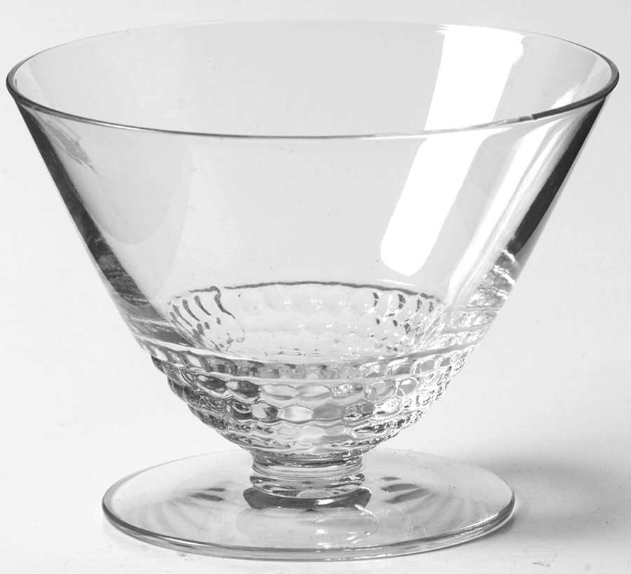 Teardrop Clear (Stem 5301 301) Oyster or Fruit Cocktail by Duncan & Miller-1