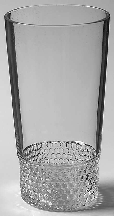 Teardrop Clear (Stem 5301 301) Highball Glass by Duncan & Miller-1