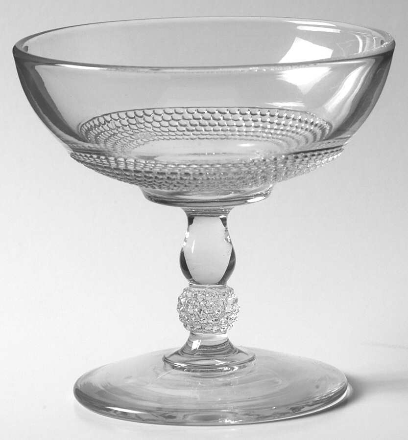 Teardrop Clear (Stem 5301 301) Mayonnaise by Duncan & Miller-1