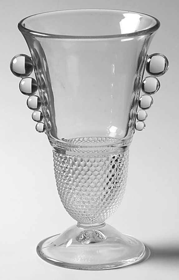 Teardrop Clear (Stem 5301 301) Flower Vase by Duncan & Miller-1