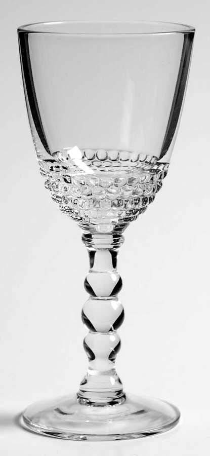 Teardrop Clear (Stem 5301 301) Cordial Glass by Duncan & Miller-1