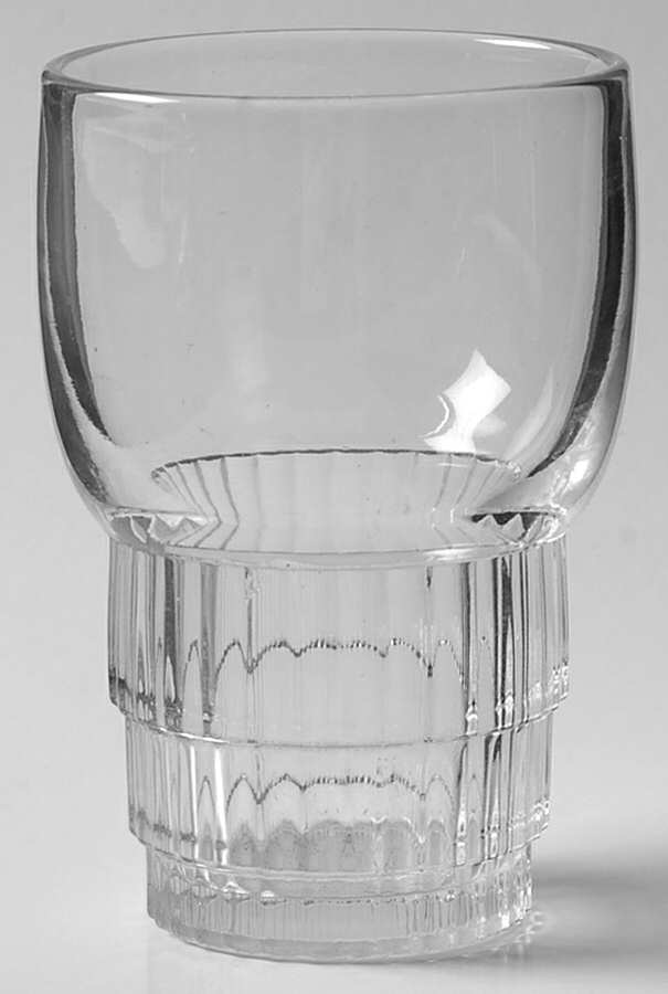 Terrace Clear (Stem 111) Flat Juice Glass by Duncan & Miller-1