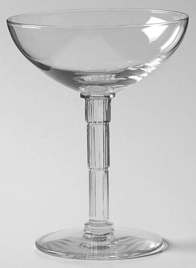 Terrace Clear (Stem 111) Champagne/Tall Sherbet by Duncan & Miller-1