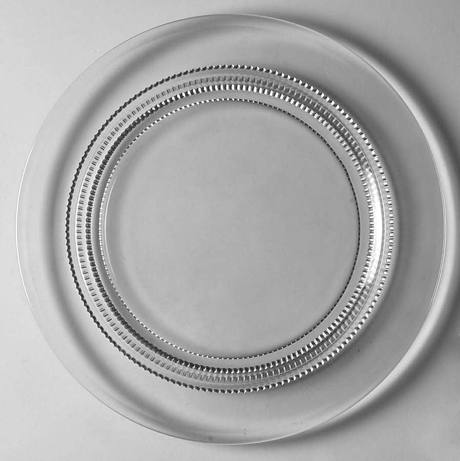 Terrace Clear (Stem 111) Dinner Plate by Duncan & Miller-1