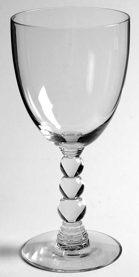 Terrace Clear (Stem 5111 1 2) Water Goblet by Duncan & Miller-1