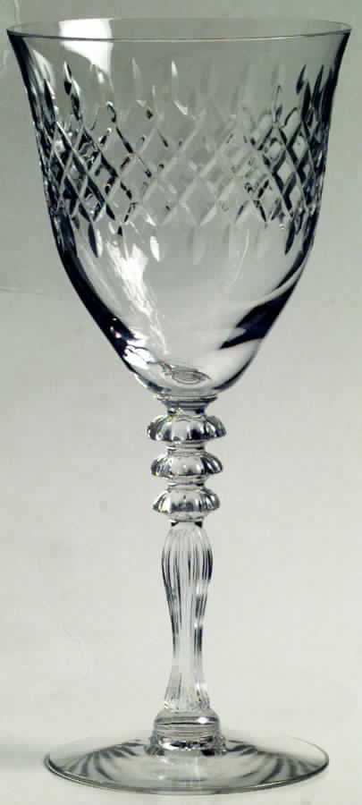 Tiara Water Goblet by Duncan & Miller-1
