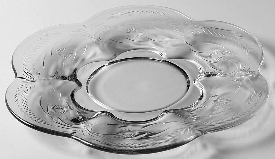 Tristan Canterbury Luncheon Plate by Duncan & Miller-1