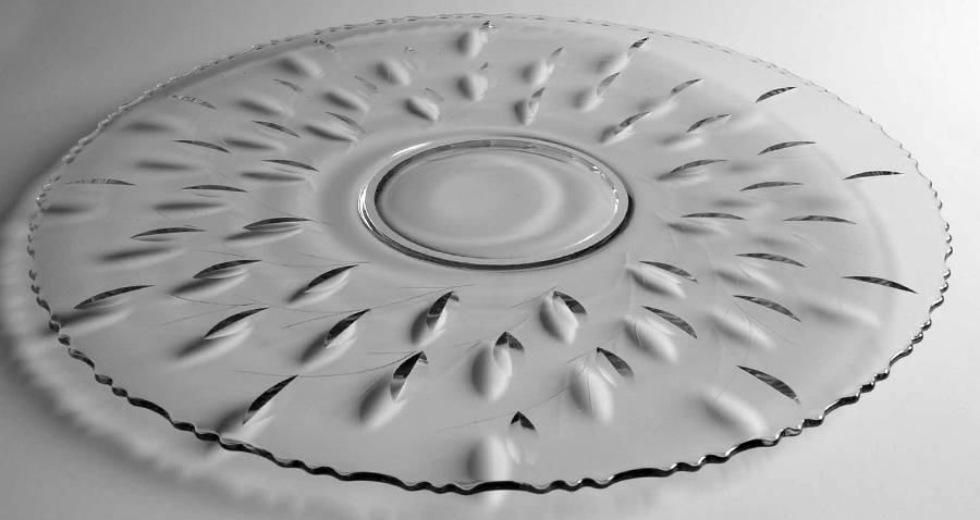 Willow 14" Torte Plate by Duncan & Miller-1