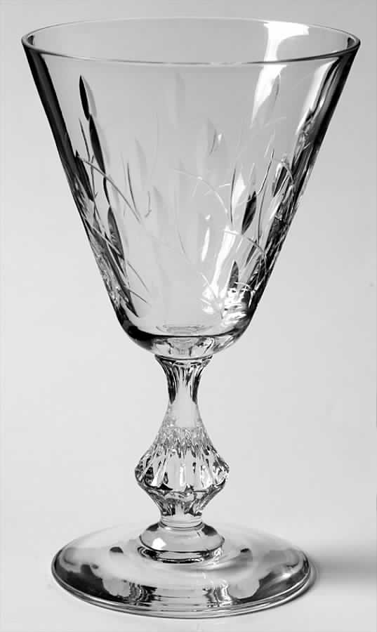 Willow Water Goblet by Duncan & Miller-1