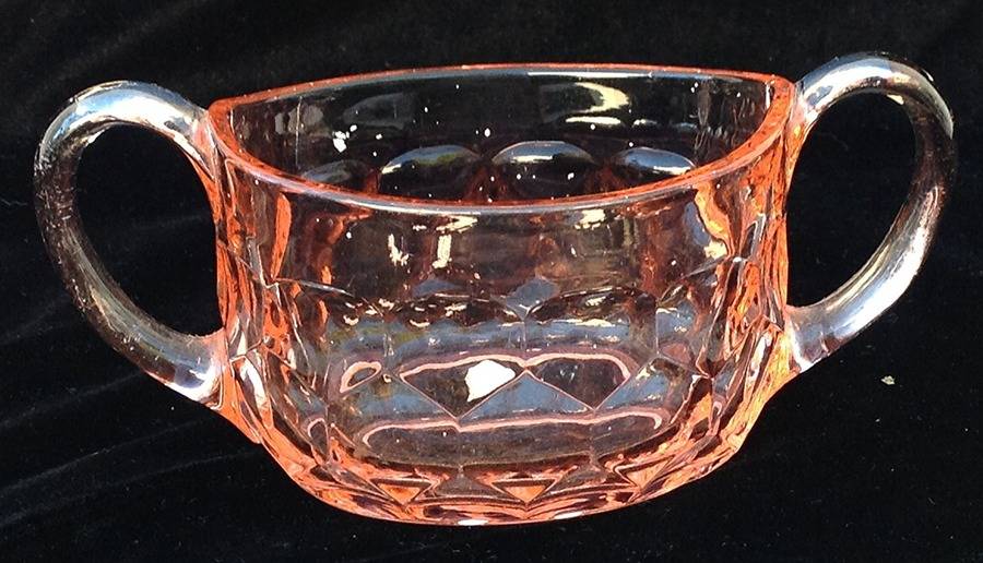 Georgian Pink Open Sugar by Duncan & Miller-1