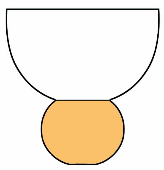 DTC2 Champagne/Tall Sherbet by Dorothy Thorpe-1