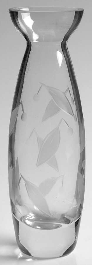 Floating Leaves 7" Bud Vase by Dansk-1