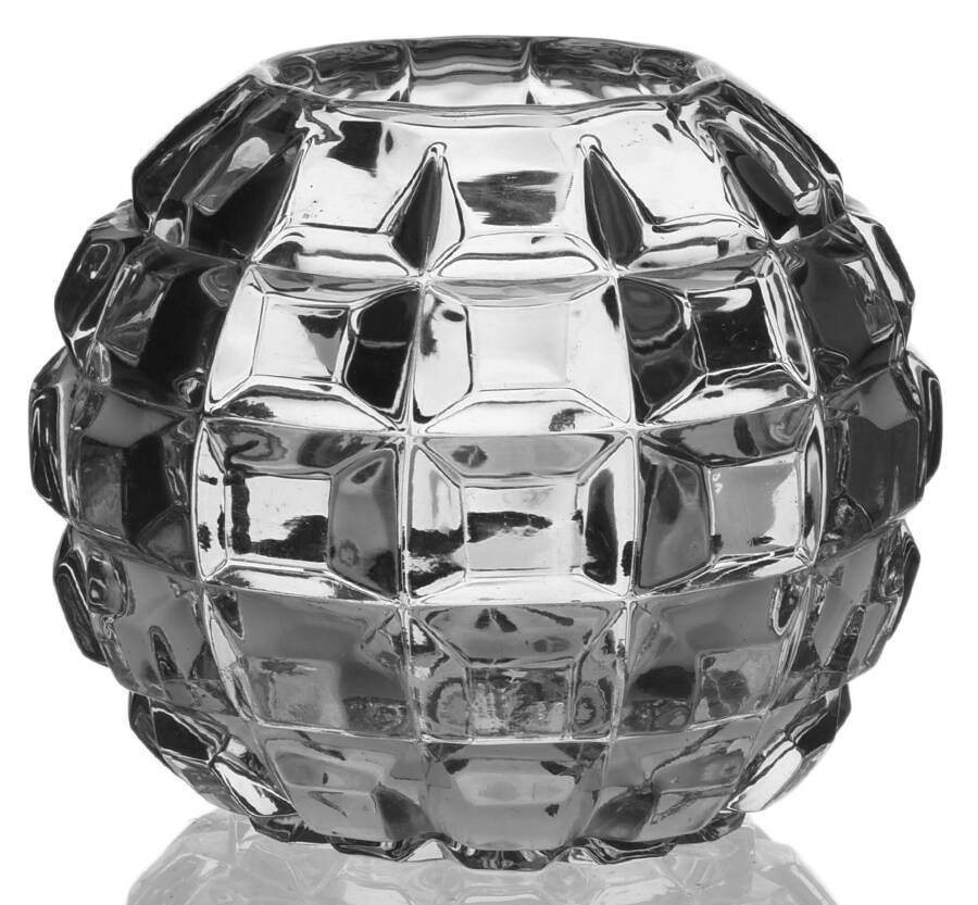 Block 3" Rose Bowl by Duncan & Miller-1