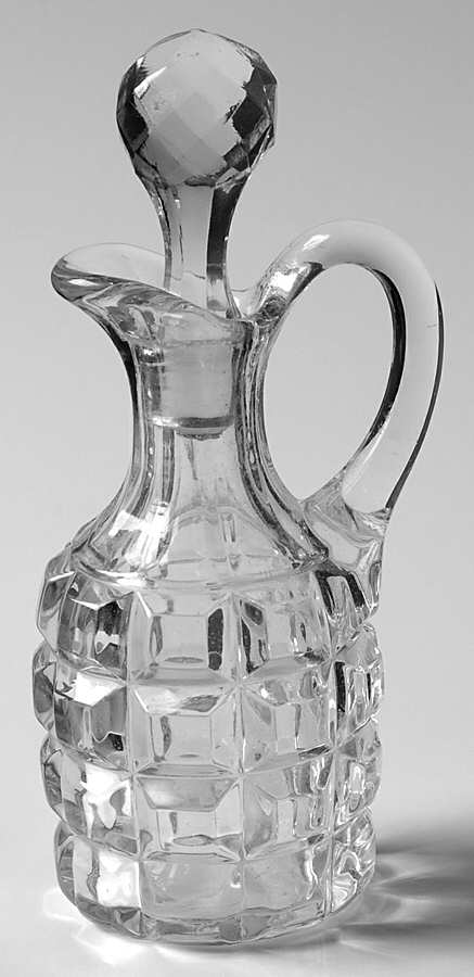 Block Cruet & Stopper by Duncan & Miller-1