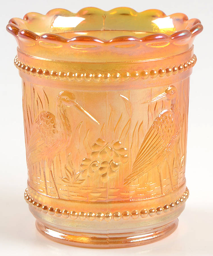 Stork and Rushes Marigold Open Sugar by Dugan-1