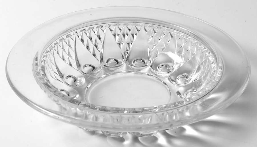 Reverse Torpedo Round Butter Dish No Lid by Dalzell, Gilmore, Leigh-1