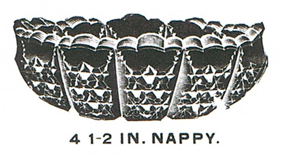 Button Panel 4" Nappy by Duncan & Miller-1