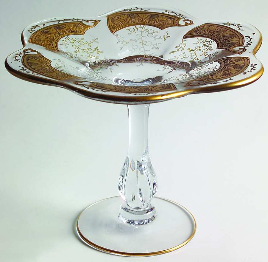 115-1 Round Compote (Height X Width) by Duncan & Miller-1