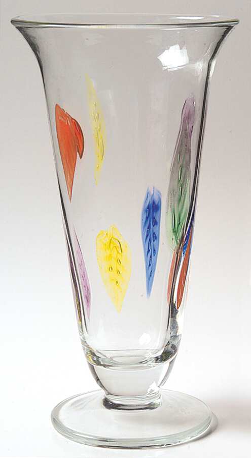 Burchetta 10" Footed Flower Vase by Dansk-1