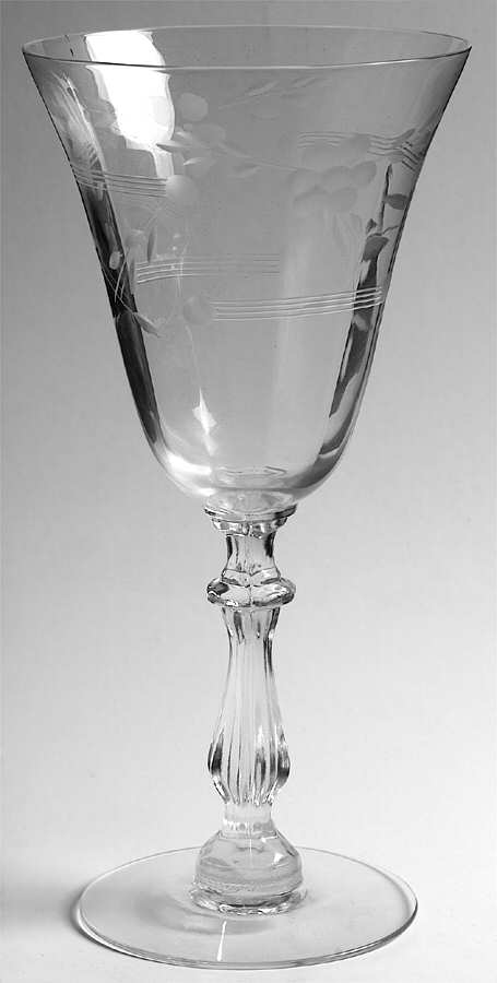 532-2 Water Goblet by Dunbar-1