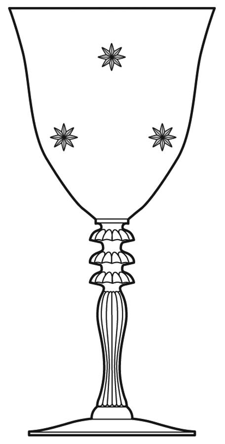 5321-1 Water Goblet by Duncan & Miller-1