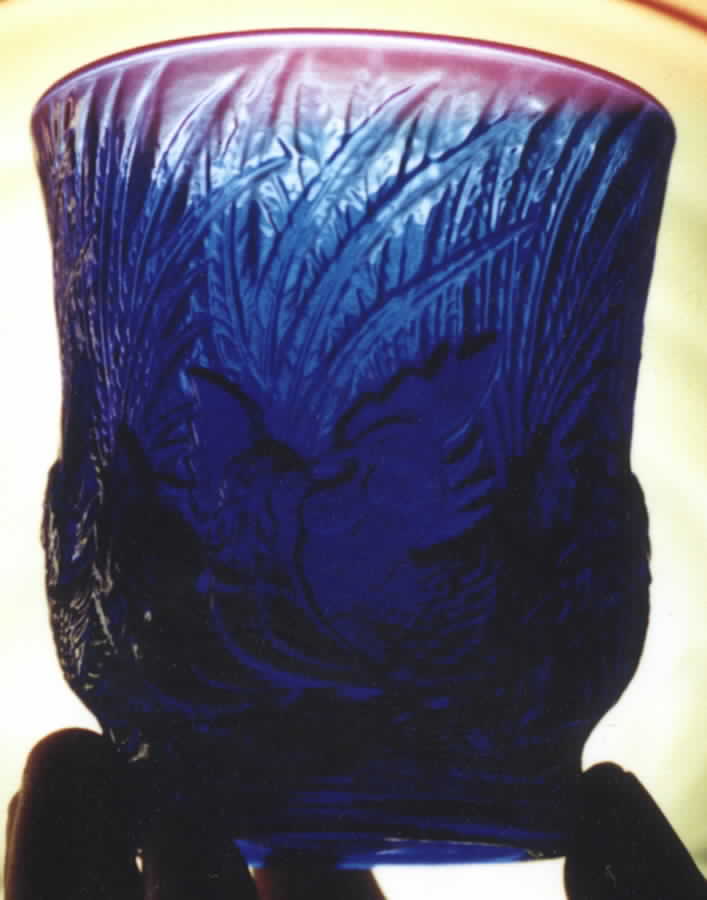 Chanticleer Cobalt Cocktail Tumbler by Duncan & Miller-1