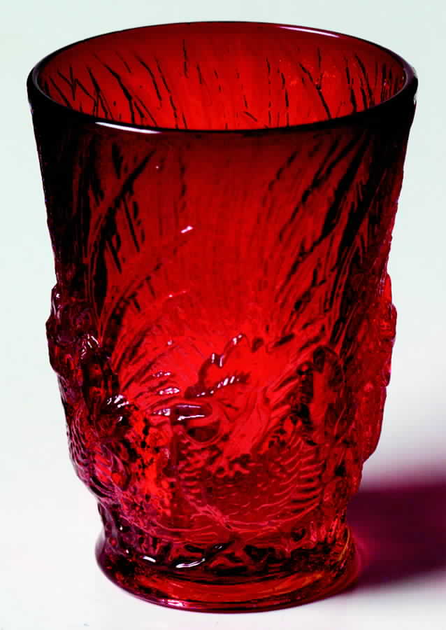 Chanticleer Ruby Cocktail Tumbler by Duncan & Miller-1