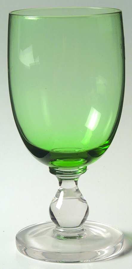 Hanna Jade Green (Green Bowl, Clear Stem) Iced Tea by Dansk-1
