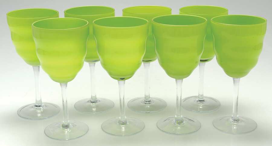 Rio Lime Water Goblet - Set of 8 by Dansk-1