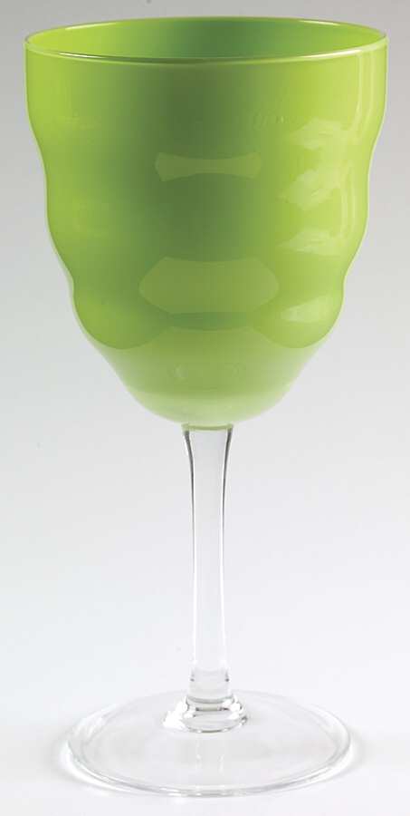 Rio Lime Water Goblet by Dansk-1