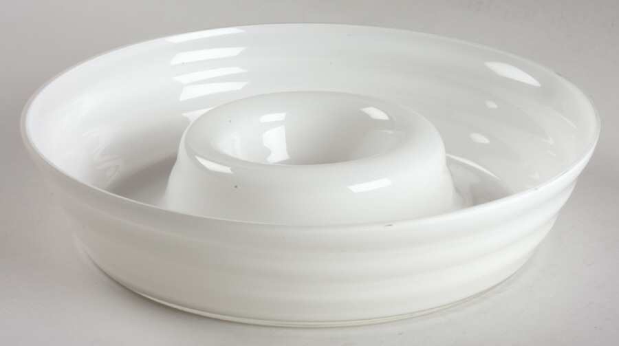 Rio White (1 Piece) Chip & Dip by Dansk-1