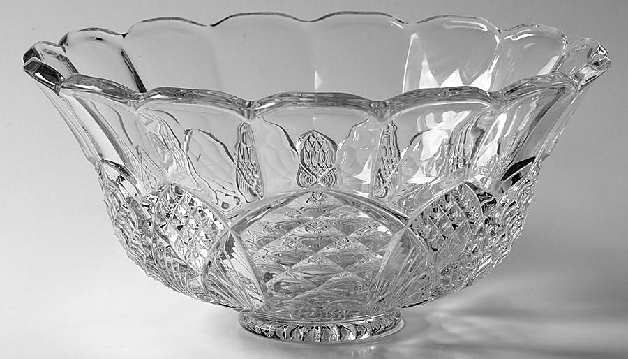 King Arthur 10" Round Orange Bowl by Duncan & Miller-1